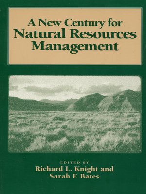 cover image of A New Century for Natural Resources Management